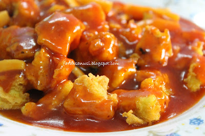 AYAM SWEET SOUR / AYAM MASAK MASAM MANIS