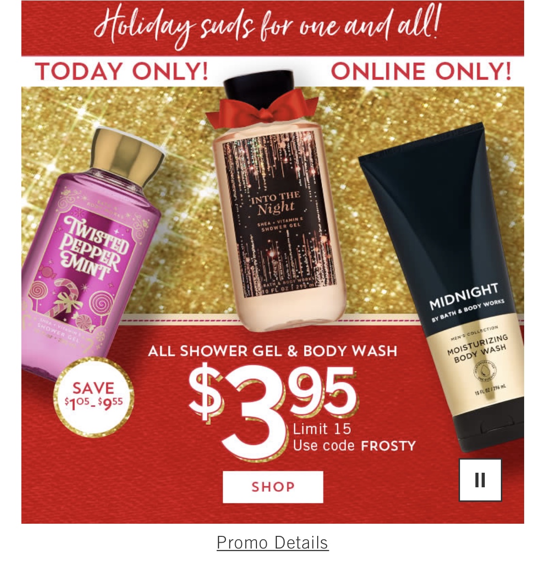 Life Inside the Page Bath & Body Works Today's Email November 17, 2019