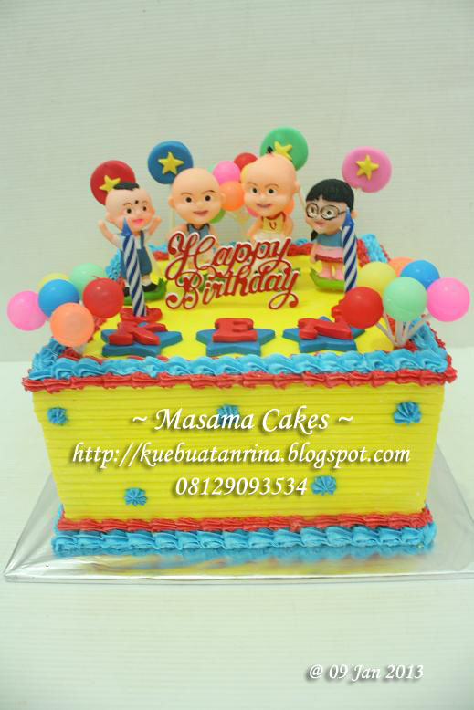 Masama Cakes Ipin Upin Birthday Cake For Ken...