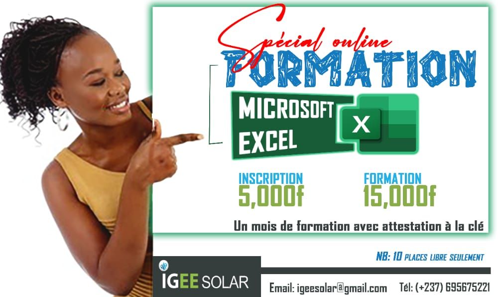 Formation Excel Spécial Online - 1 mois de formation avec attestation à la clé !