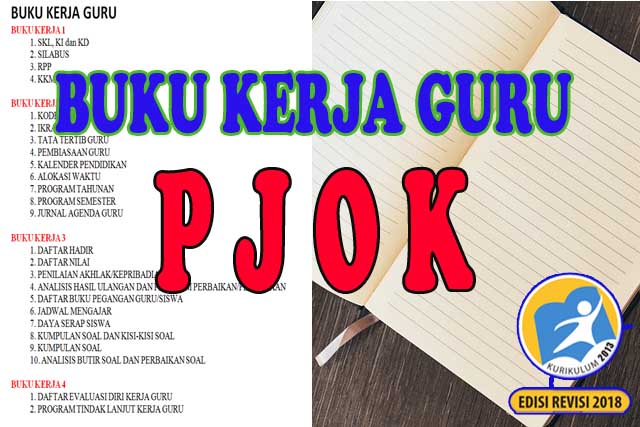 Buku Kerja Guru Sma Pjok Kelas Xii Administrasi Guru Kurikulum 2013