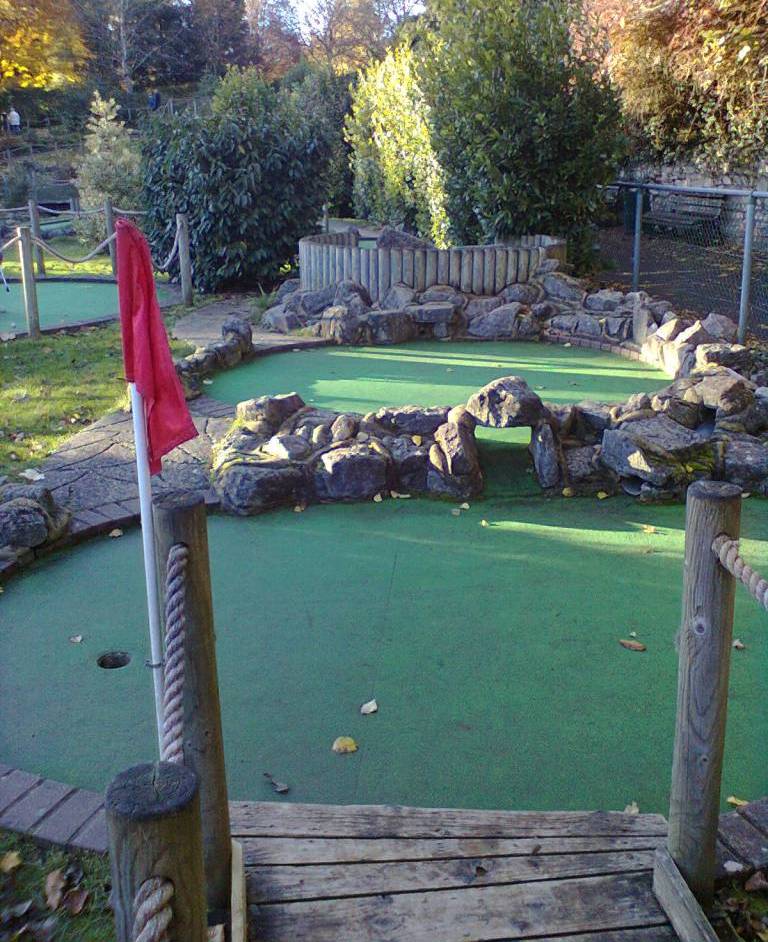 The Ham and Egger Files Adventure Golf at Victoria Park in Bath