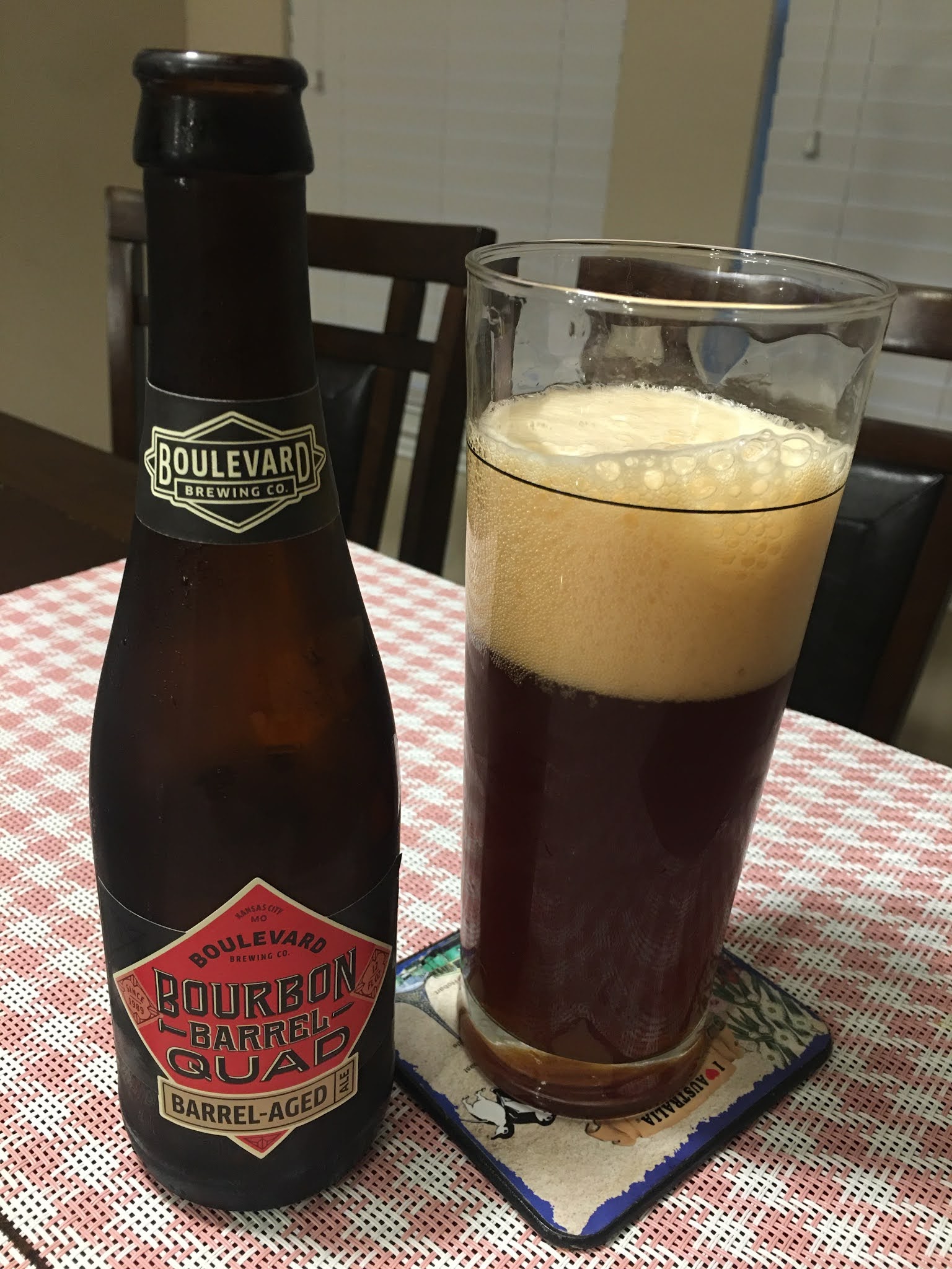 Boulevard Bourbon Barrel Quad Barrel Aged ale