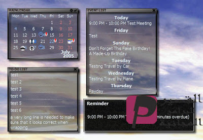 rainlendar lite desktop gadget rainlendar lite desktop gadget