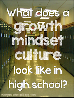 Mindsets in the Classroom Musings of a History Gal