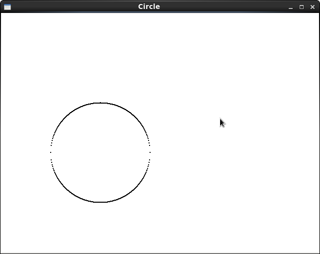 Labs: Computer Graphics : Basic Circle