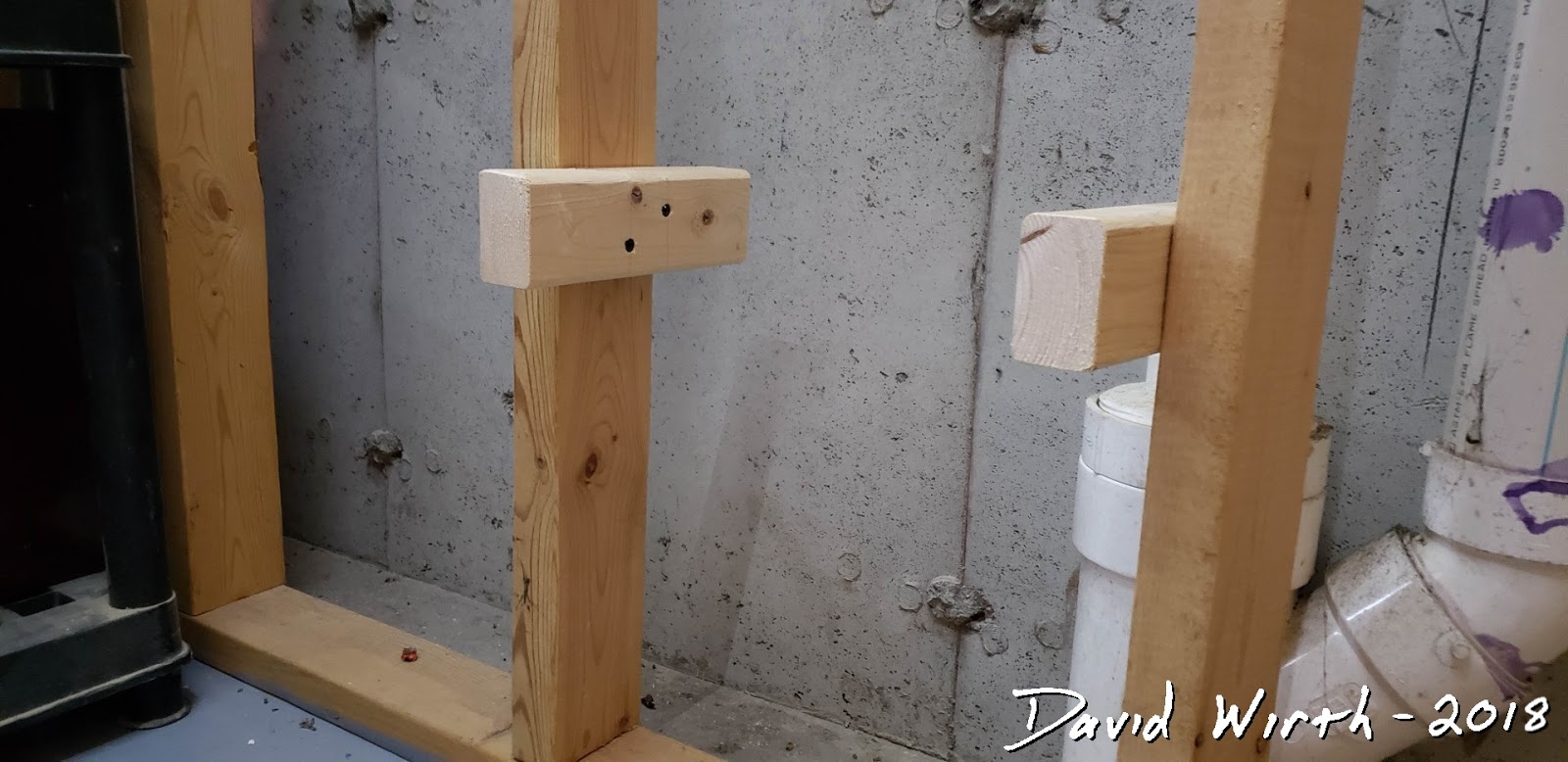 Stud Wall Shelves Built In