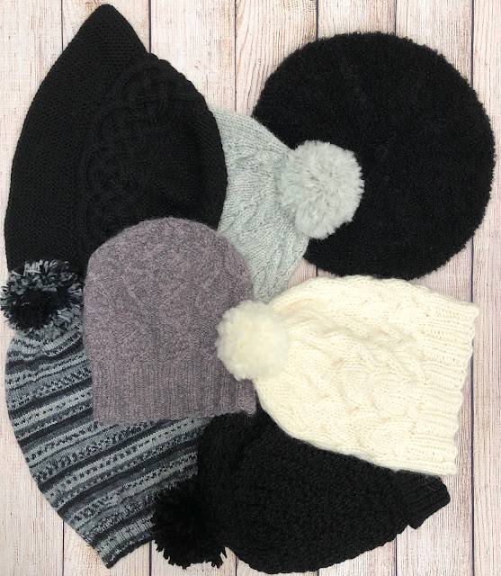 Hand-knitted hats