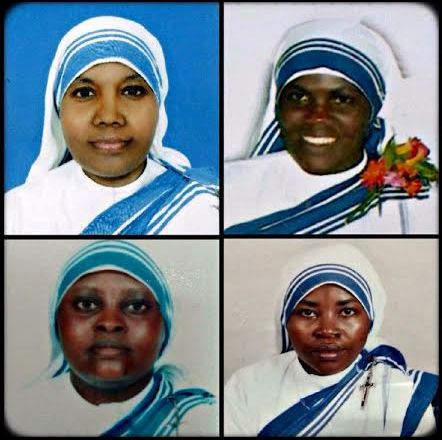 Photos of 3 Africans and one Indian Missionary of Charity nuns who were murdered by gunmen in Yemen Index