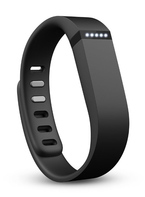 Wearable, Black Flex Fitness Tracker Gift for Geeks