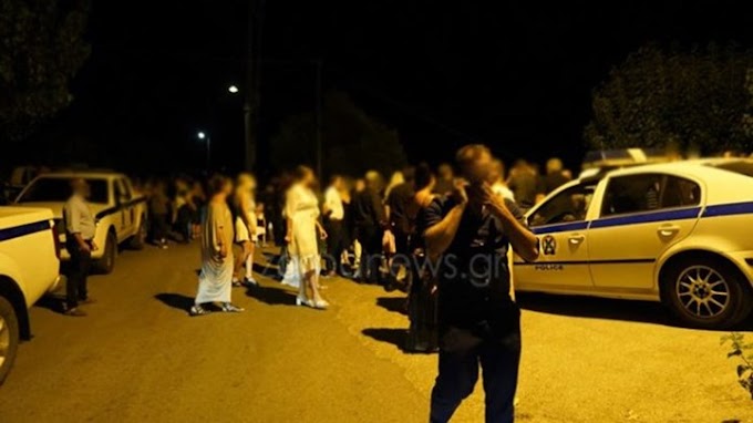 Κρήτη: Τα ΜΑΤ σε γάμο με 1.800 καλεσμένους - Η νύφη χόρευε στο δρόμο και όλοι έφευγαν με... ταπεράκια