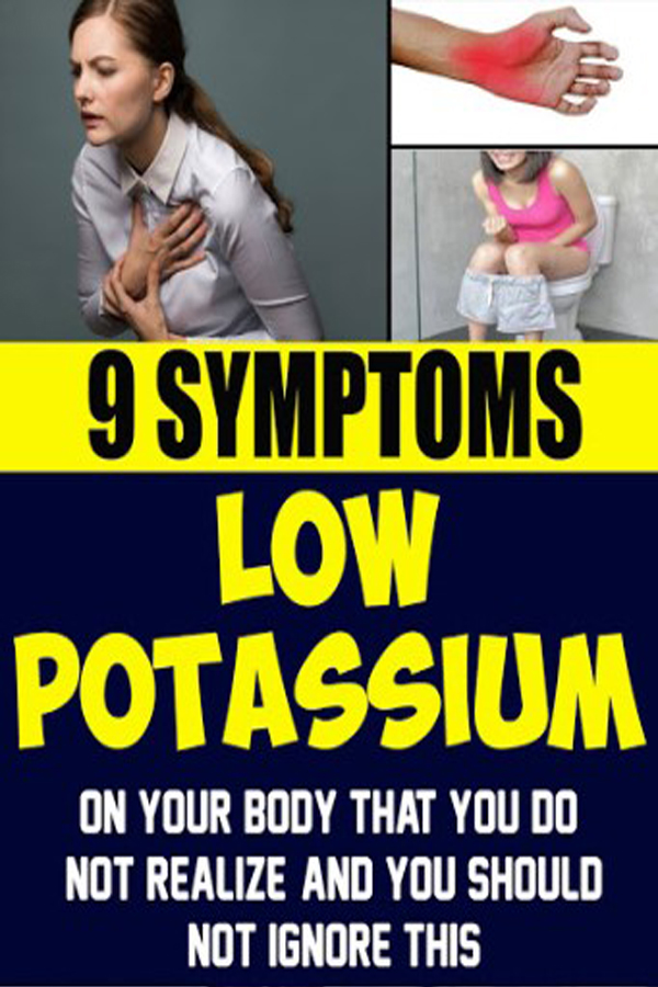 9 Symptoms of Low Potassium Levels in Your Body that You Should Not Ignore
