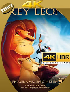 El Rey Leon (1994) 4K REMUX 2160p UHD [HDR] Latino [GoogleDrive] 