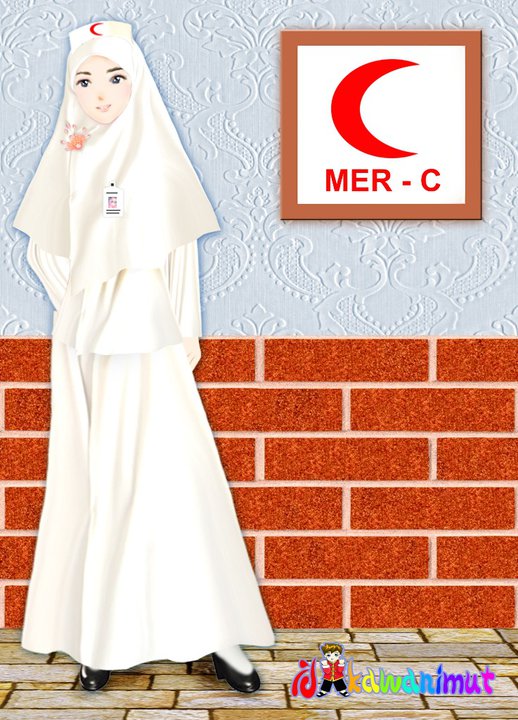 34 Gambar Kartun Muslimah Dokter Gambar Kartun Hd