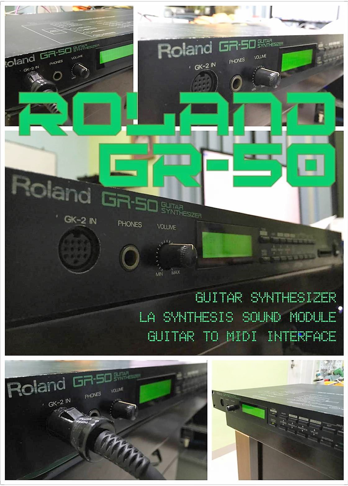 Passion for Electric Guitar Roland GR50 Guitar Synthesizer At a Glance