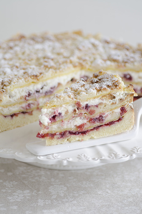 Flockentorte (Torta di fiocchi)