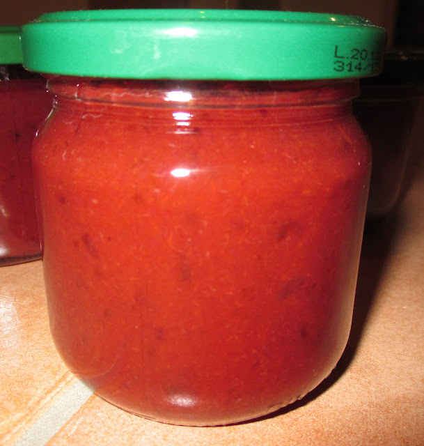 Zwetschgen - (Pflaumen)- Birnen - Zimt Marmelade