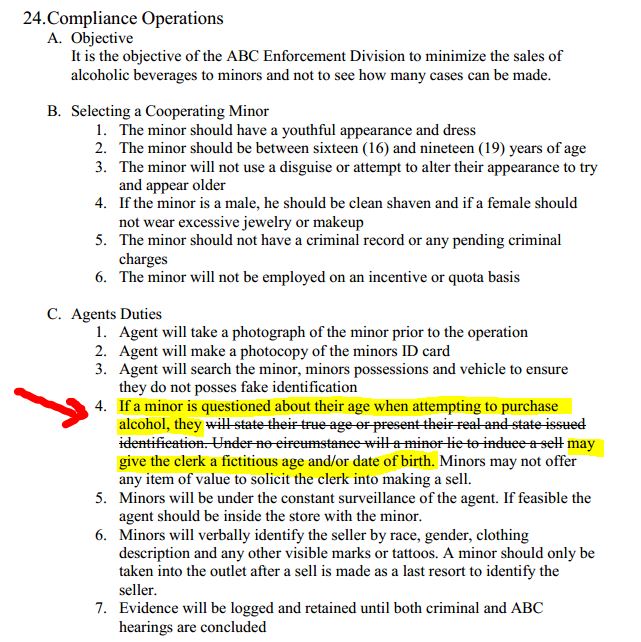 Bad Arkansas Alcoholic Beverage Control Division ABC COOPERATING