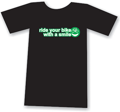 desainRAYAwardana Desain  Kaos Sepeda  ride with smile 