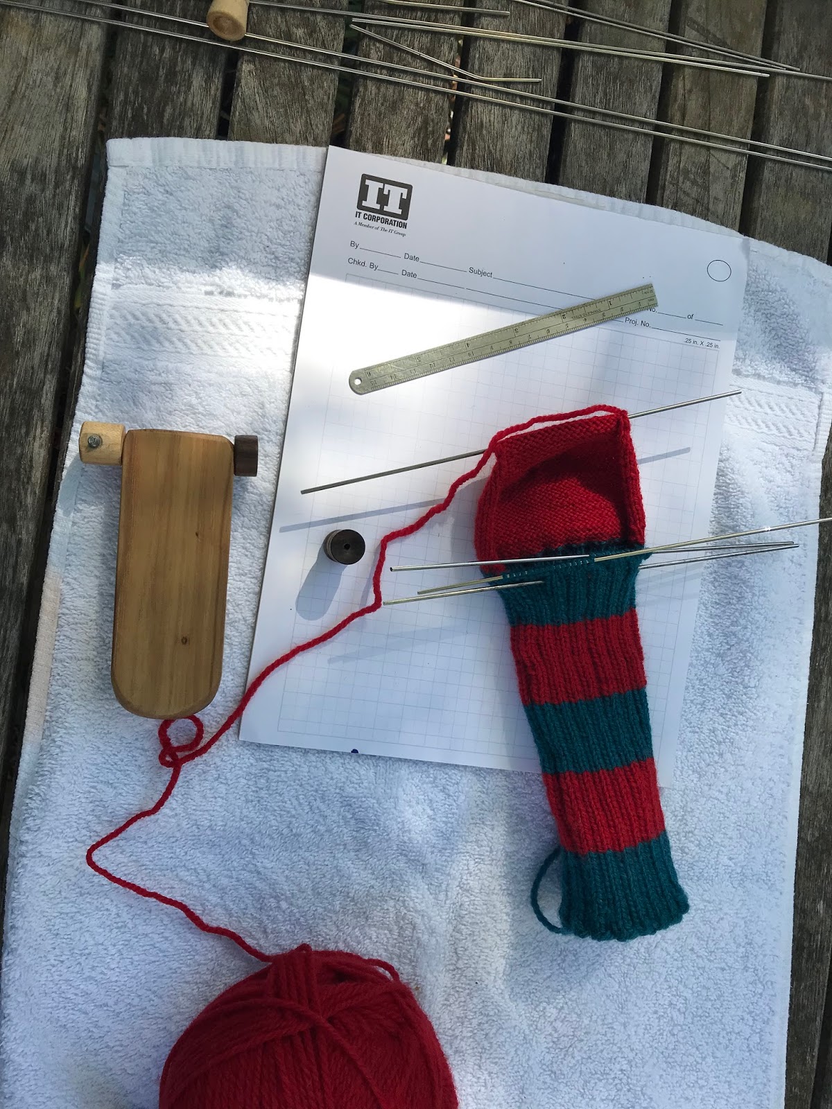 A Fisherman Knits Summary of knitting sheath technique as I understand