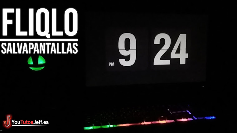 Brutal Salvapantallas de Reloj para tu PC - Fliqlo
