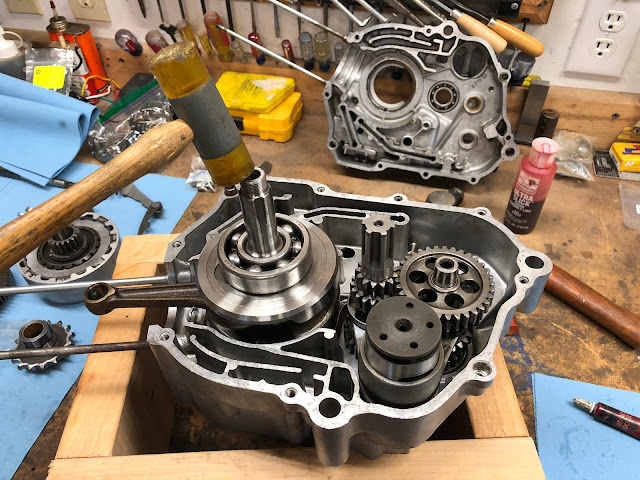 CT90 engine build