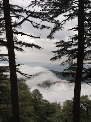 Shimla mountain view Shimla mountain view