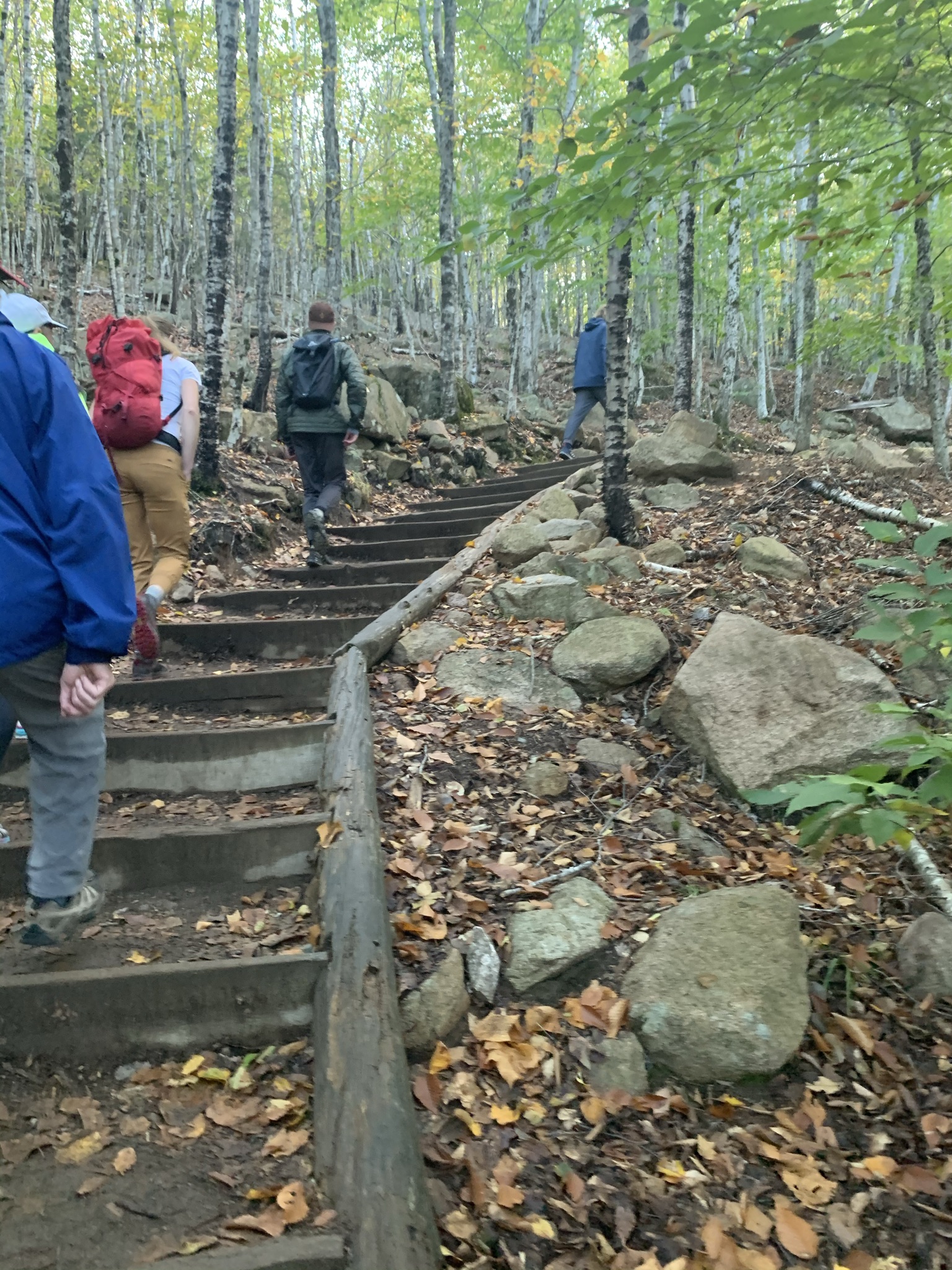 JCXC Acadia National Park North and South Bubble via Bubbles Divide Trail