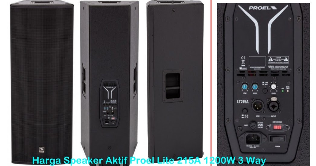 Speaker Aktif Proel Lite 215A