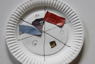 recycled color wheel
