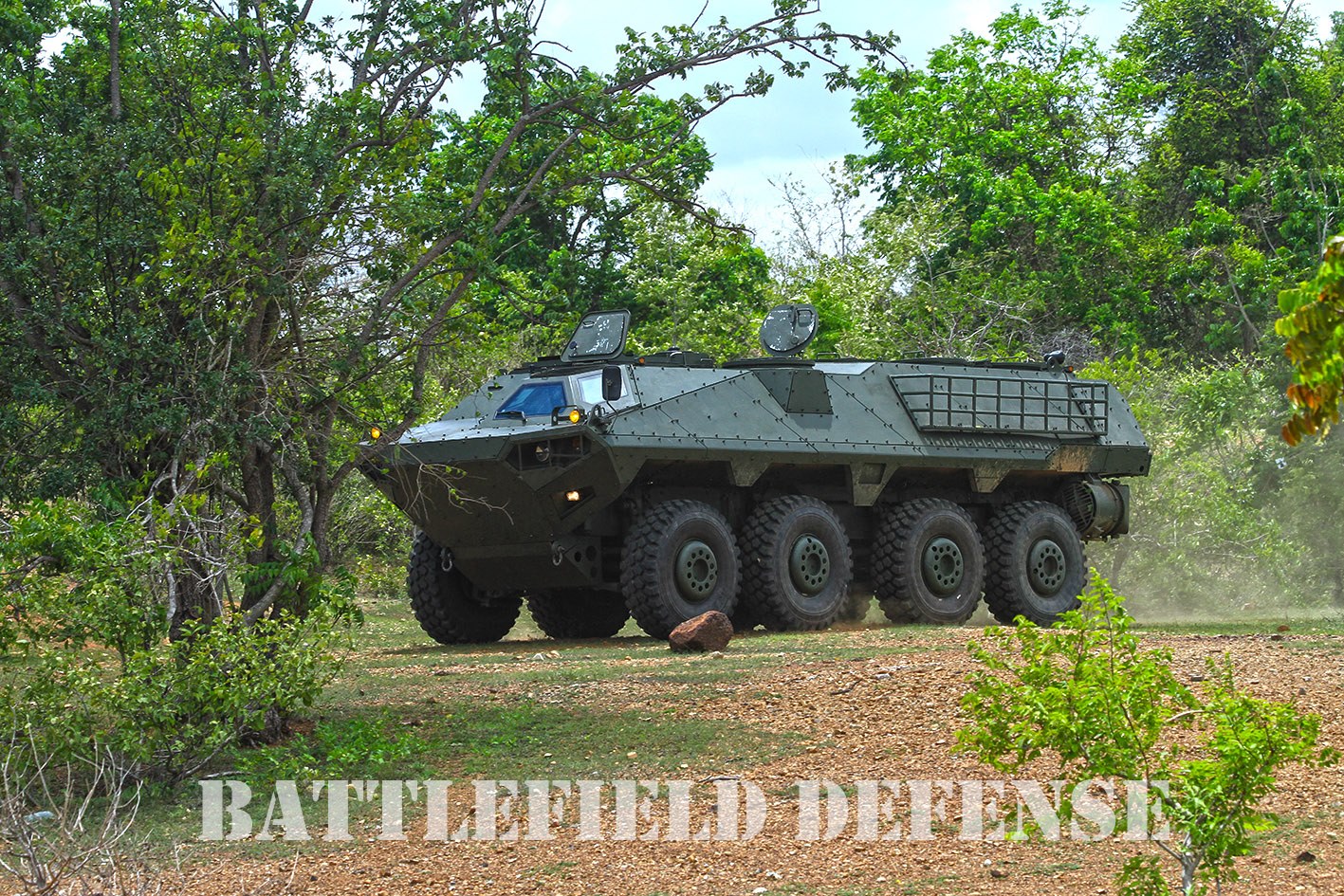 AAG_th บันทึกประจำวัน: ยานเกราะล้อยาง Panus R600 8x8 ที่พัฒนาในไทยทดสอบ ...