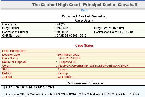 Sale Ghy High Court Cause List In Stock how-to-search-bombay-high-court-case-status