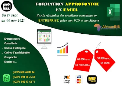 Formation approfondie en Excel