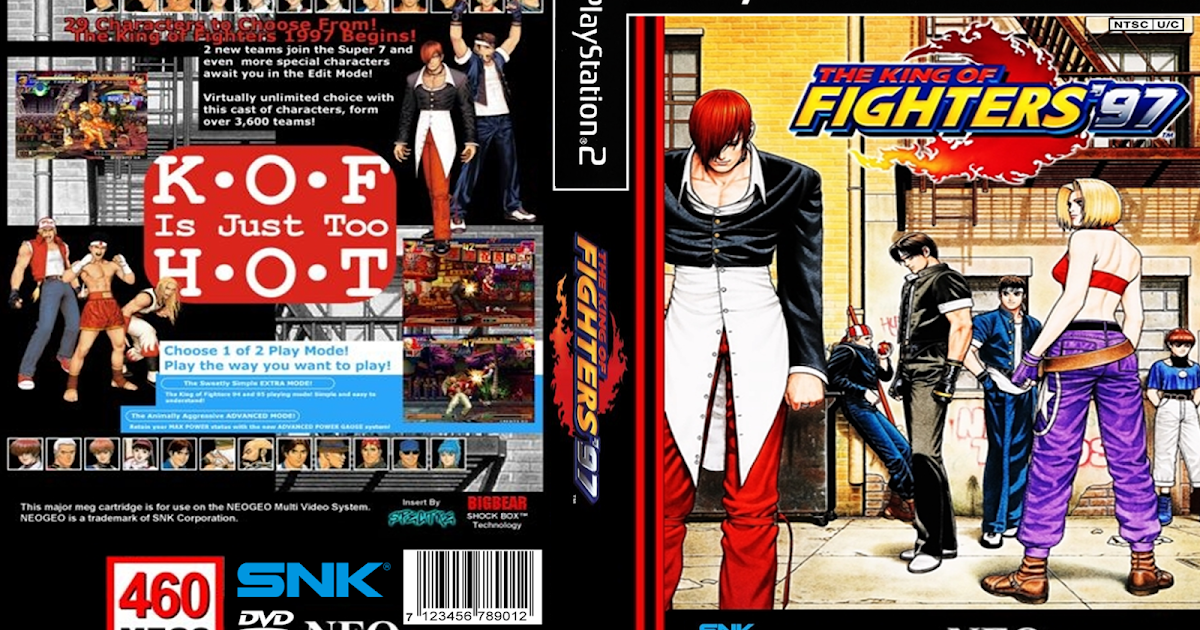 Revivendo a Nostalgia Do PS2: King of Fighters '97, DVD ISO Via
