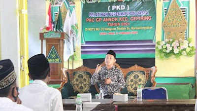 Ketua DPRD Kendal Mengatakan 'Saya Bisa Duduk disini, Tidak lain Karena Ansor'