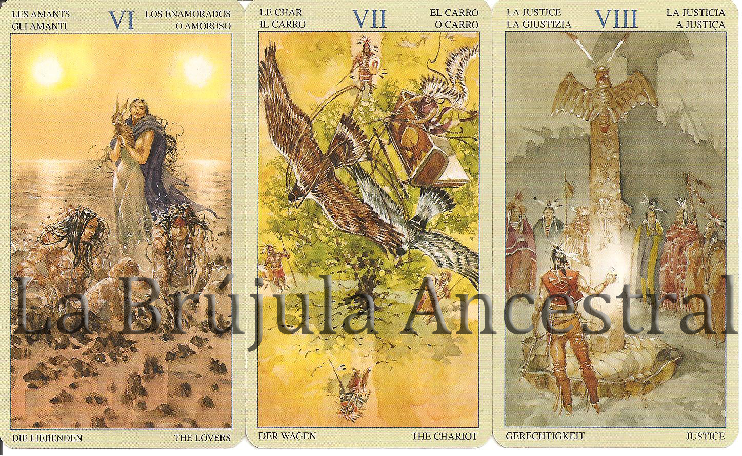 La Brújula Ancestral: El Tarot de los Nativos Americanos