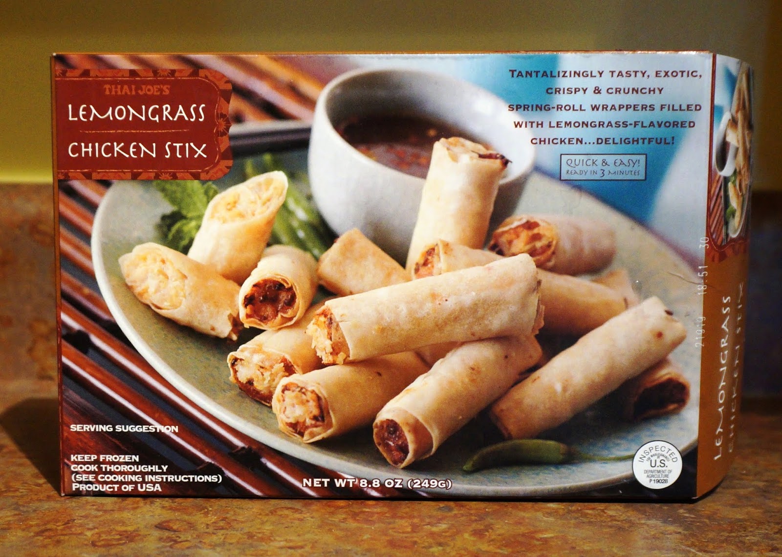 Exploring Trader Joe's Trader Joe's Lemongrass Chicken Stix