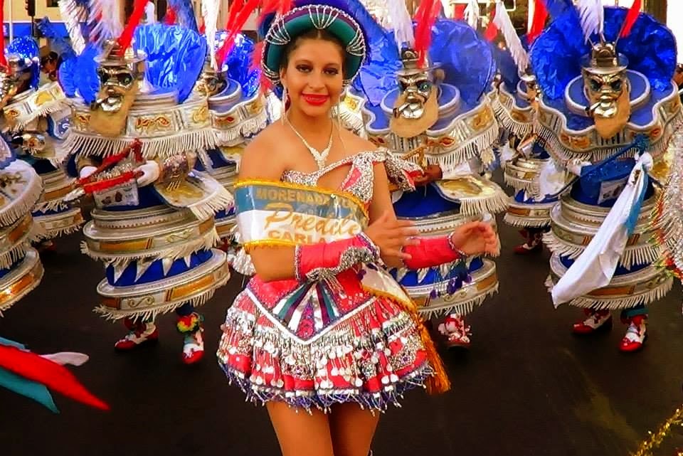 Morenada para cerrar actividades del carnaval más famoso de Bolivia