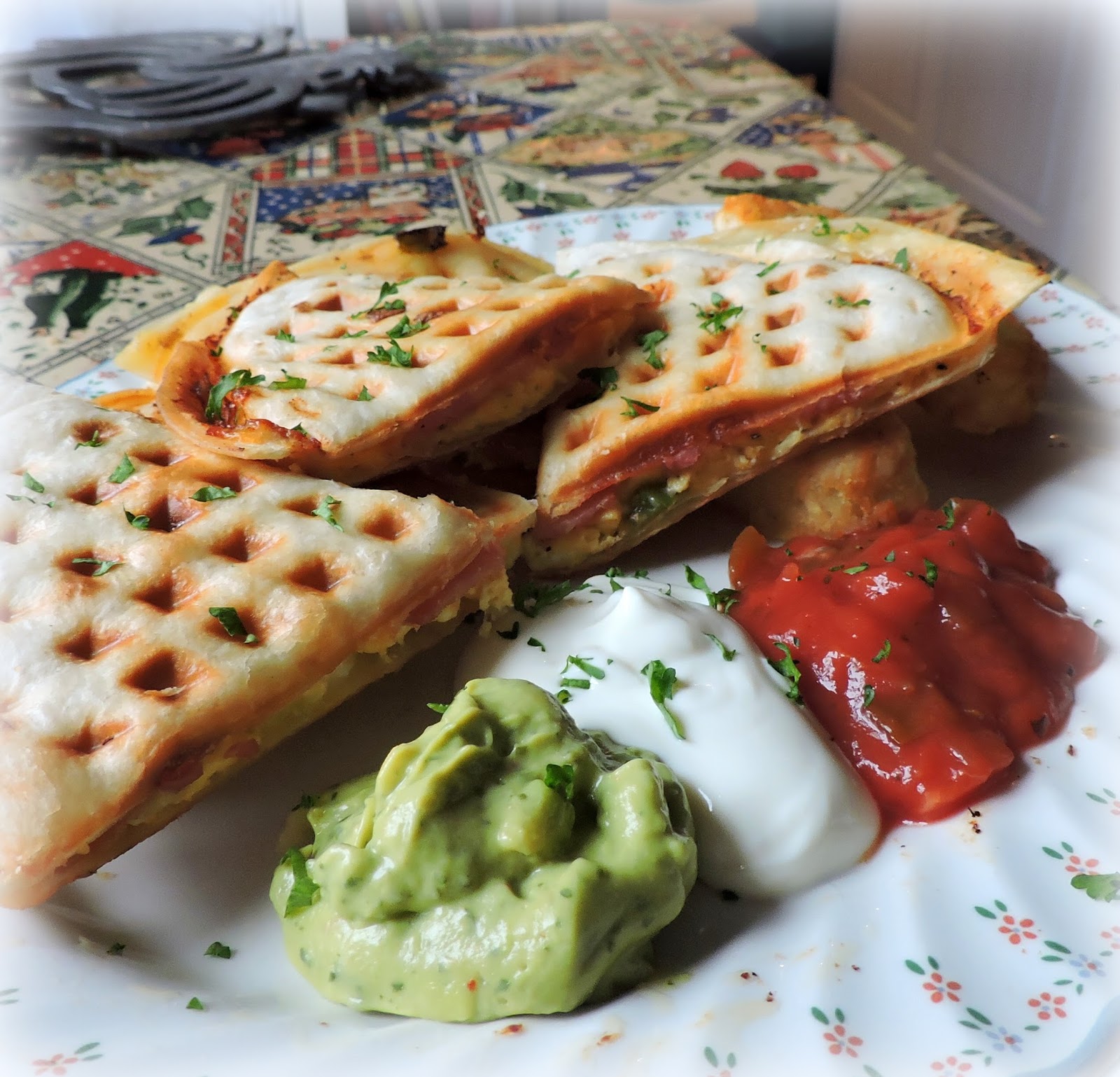 Breakfast Waffle Quesadillas The English Kitchen
