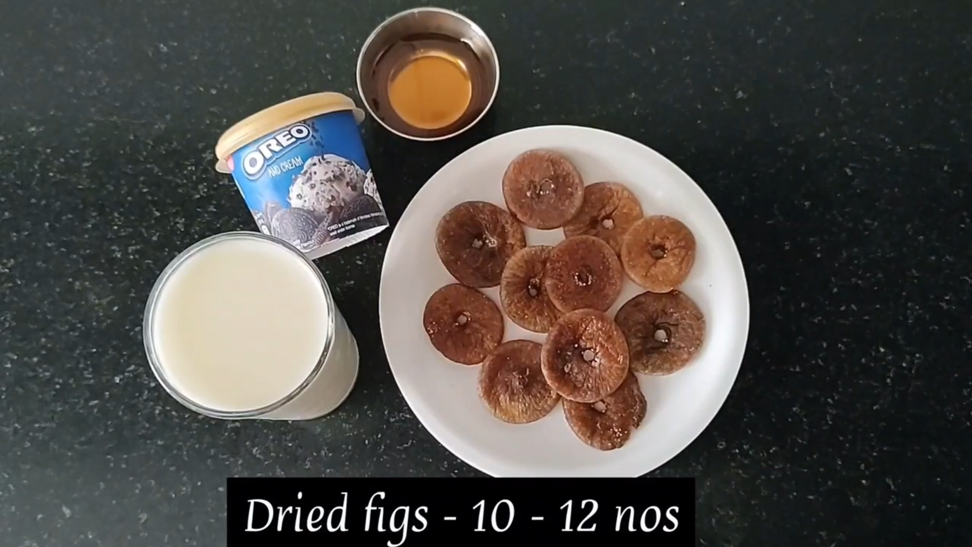 Shoba's Delight Dried figs Milkshake