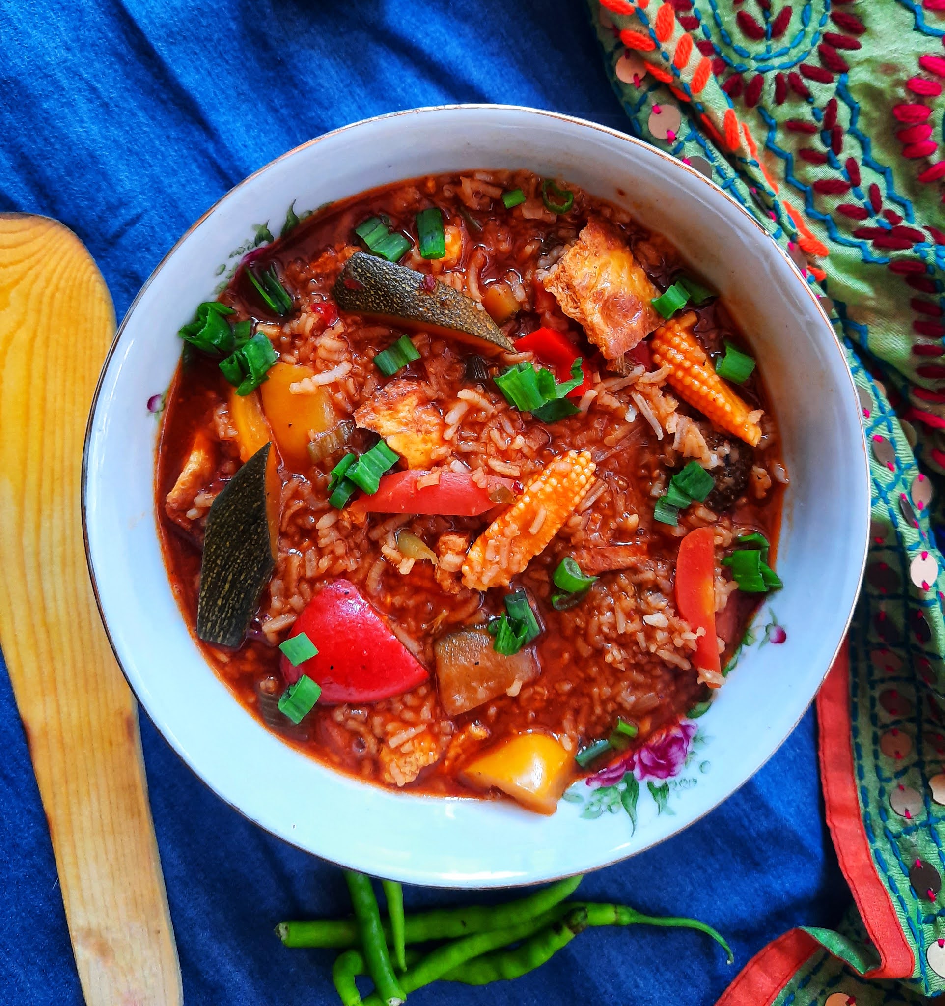 Everyday Cooking Chinese Style Soupy Rice Bowl
