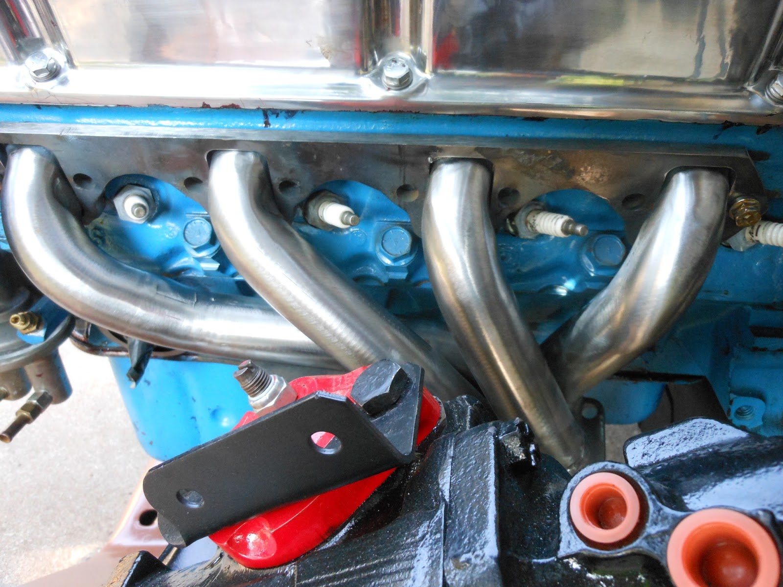 1967 Ford F100 351 Windsor Headers for Bump Side F100