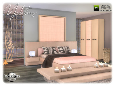 Спальня: 50 наборов мебели и декора для Sims 4 со ссылками для скачивания (1)