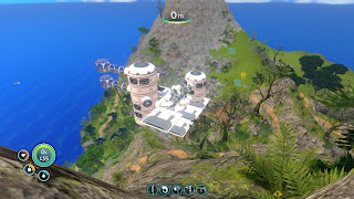 island base top view