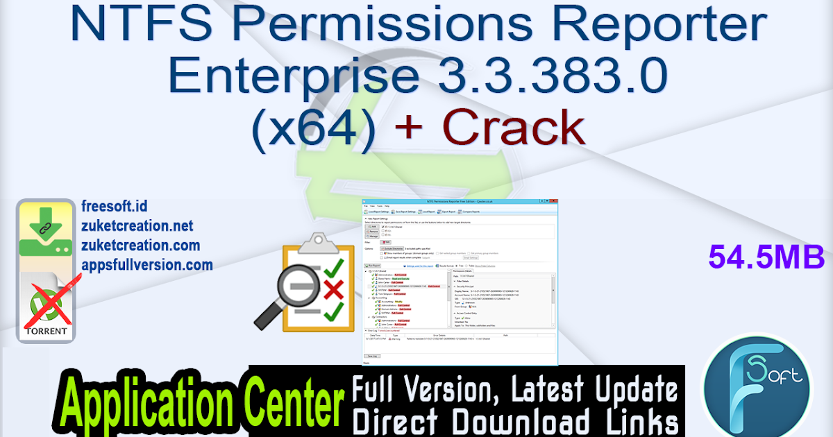 ntfs permissions reporter keygen ntfs permissions reporter keygen