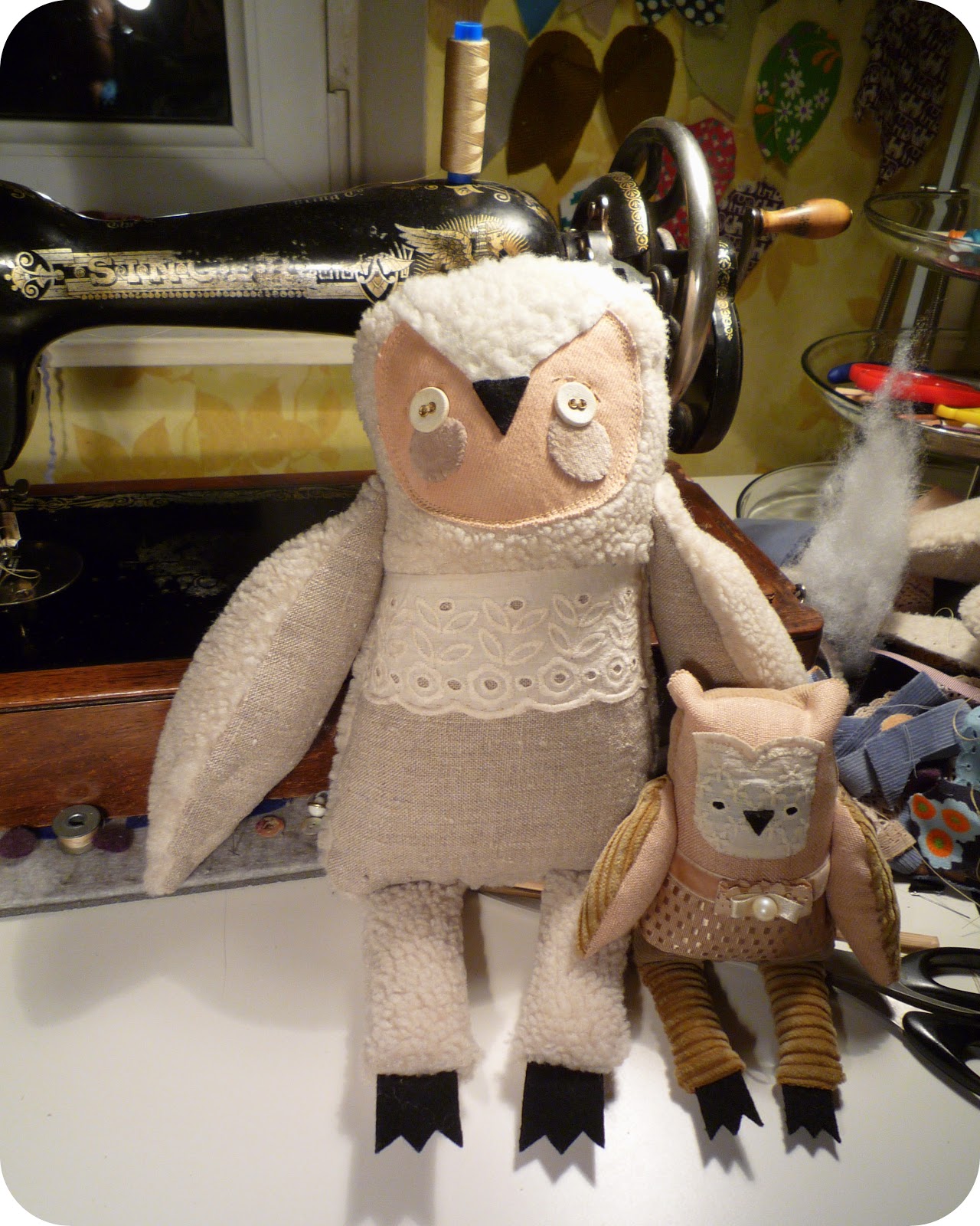 Olga Wassupbrothers soft creatures Fibi owl