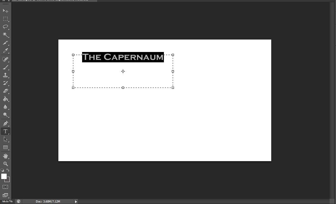 Capernaum Make Business Cards in CS6