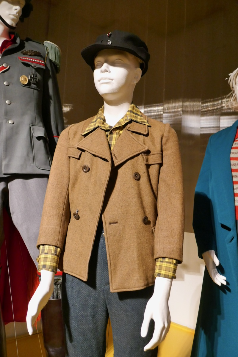 Hollywood Movie Costumes and Props Oscarnominated Jojo Rabbit movie costumes on display