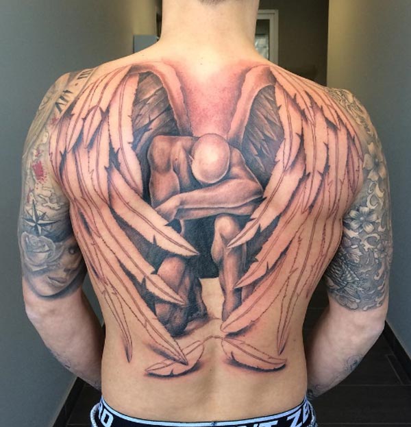 Angel tattoos designs idea