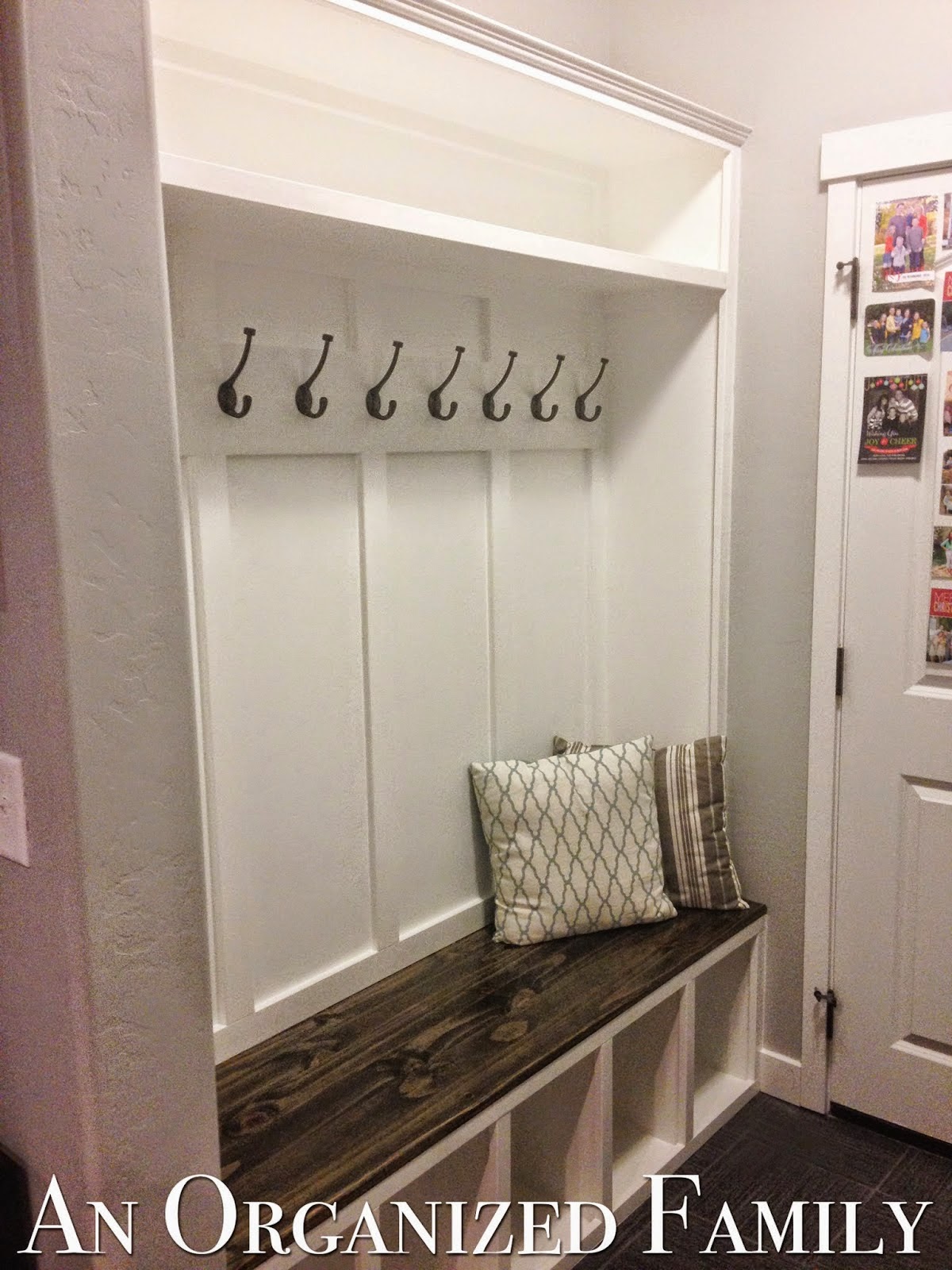NissaLynn Interiors How to Build A Mudroom Bench By Amanda!